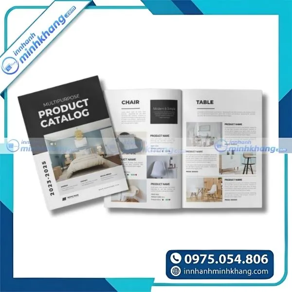 Mẫu catalogue nội thất chuyên nghiệp dành cho doanh nghiệp