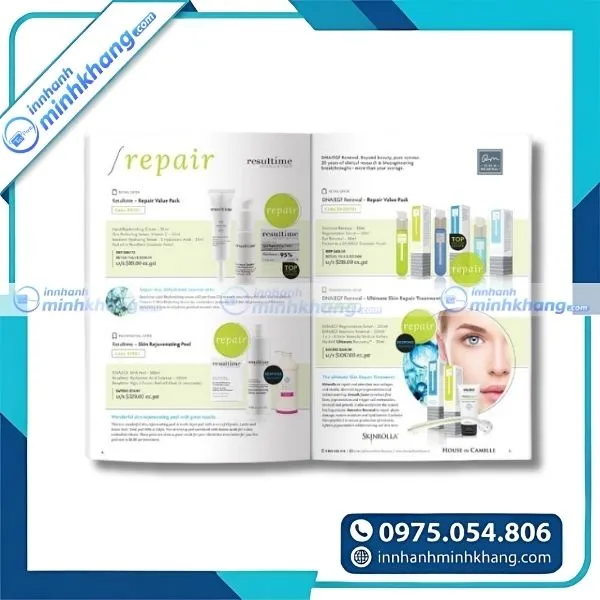 Mẫu catalogue doanh nghiệp giới thiệu sản phẩm nổi bật