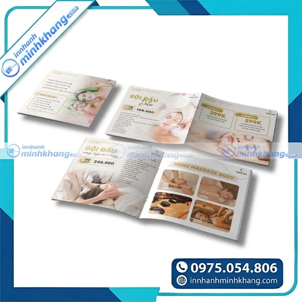 Mẫu catalogue mỹ viện đẹp giúp quảng bá dịch vụ hiệu quả