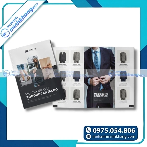 Mẫu thiết kế catalogue thời trang nam đẹp và ấn tượng