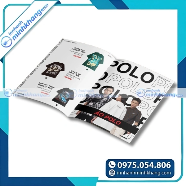 Mẫu catalogue bộ sưu tập thời trang với hình ảnh sắc nét