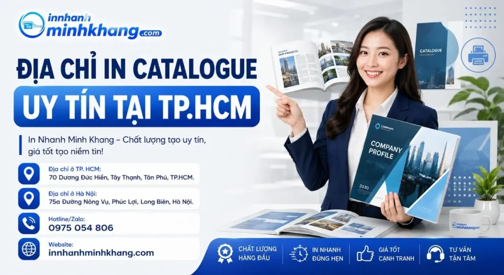 Địa chỉ in catalogue số lượng ít, lấy ngay uy tin tại TP.HCM và Hà Nội
