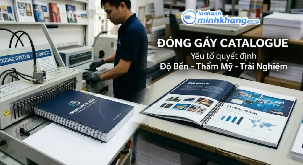 Đóng gáy catalogue là gì