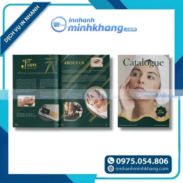 Mẫu catalogue thẩm mỹ viện thu hút khách hàng