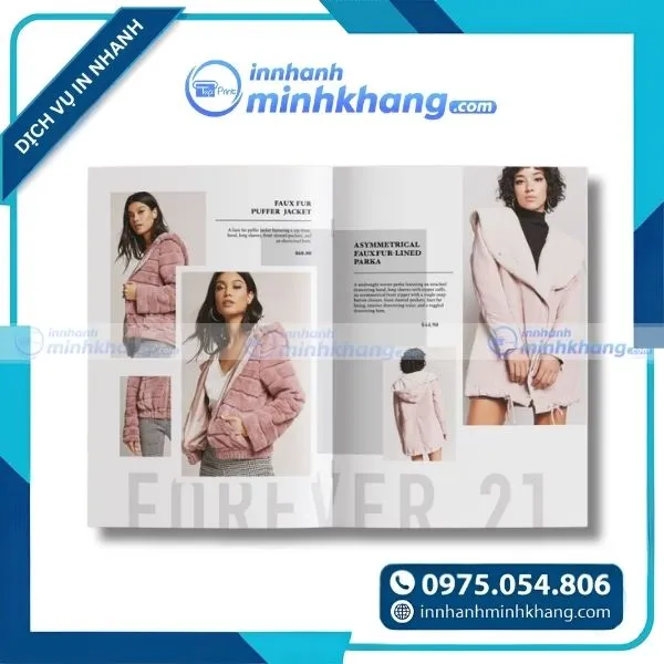 Mẫu catalogue thời trang nữ hiện đại