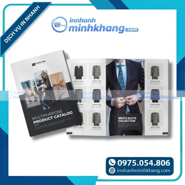 Mẫu catalogue thời trang nam cao cấp