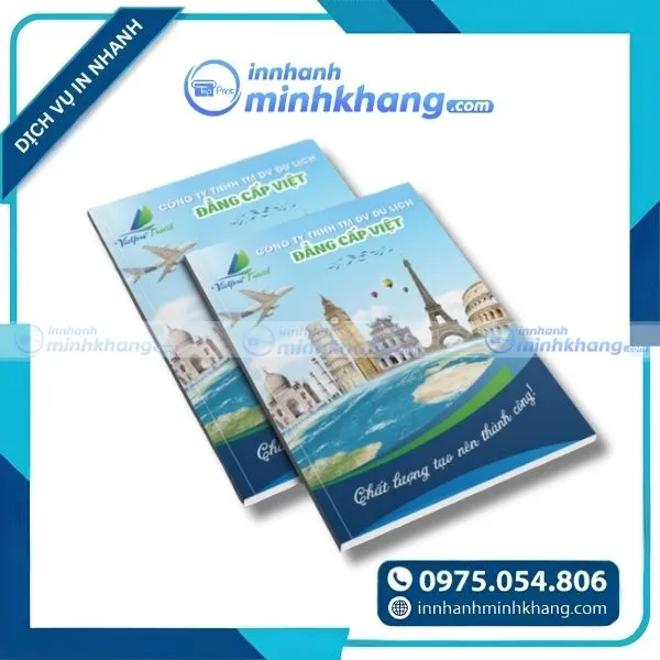 Mẫu catalogue quảng bá tour trong nước và quốc tế