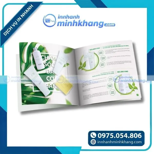 Mẫu catalogue giới thiệu mỹ phẩm đẹp giúp thu hút khách hàng