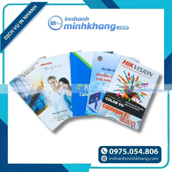 Mẫu in catalogue giá rẻ lấy liền