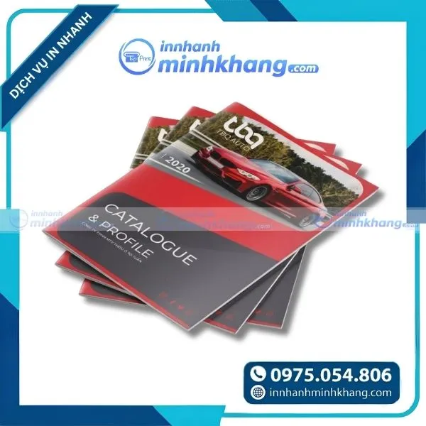 Mẫu thiết kế catalogue giới thiệu các dòng xe ô tô