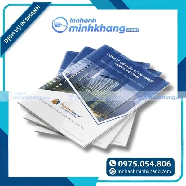 Mẫu in catalogue số lượng ít, lấy ngay